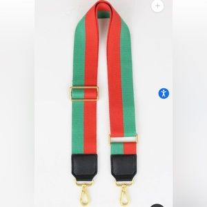 Fawn Design Red and Green Strip Strap